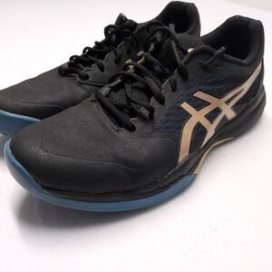 Asics Gel-Game 7 Tennis Shoes 1041A042 Men's Size 11 Black Pickleball Running